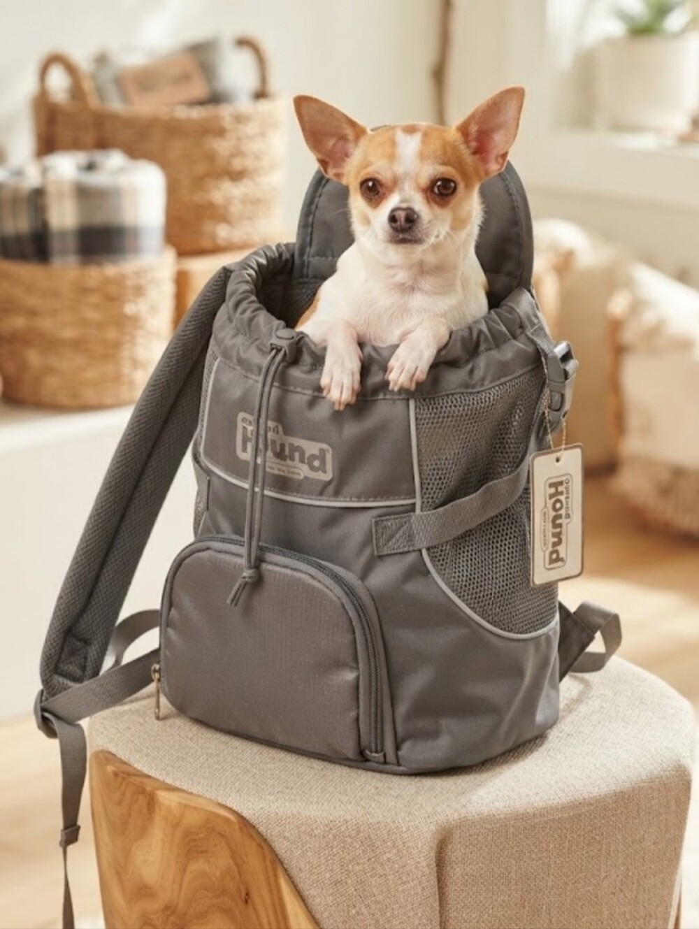 Outward Hound Pooch Pouch Front Carrier Gray